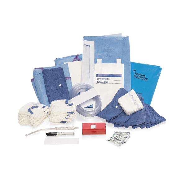 Pack Laparotomy Basic With Gauze/Scalpel #10 LF Sterile 4/Case